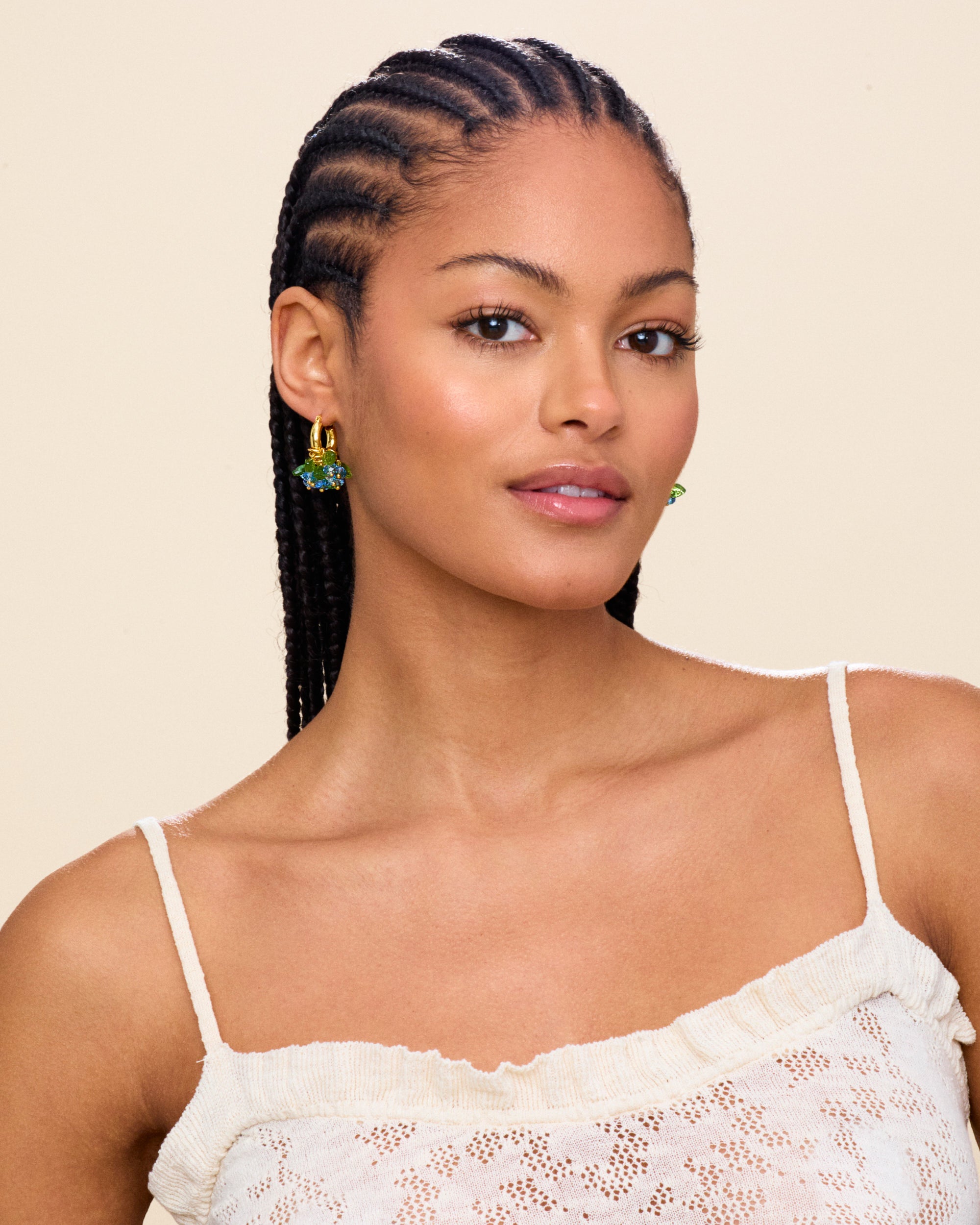 Mini Blueberry Fields Forever Earrings