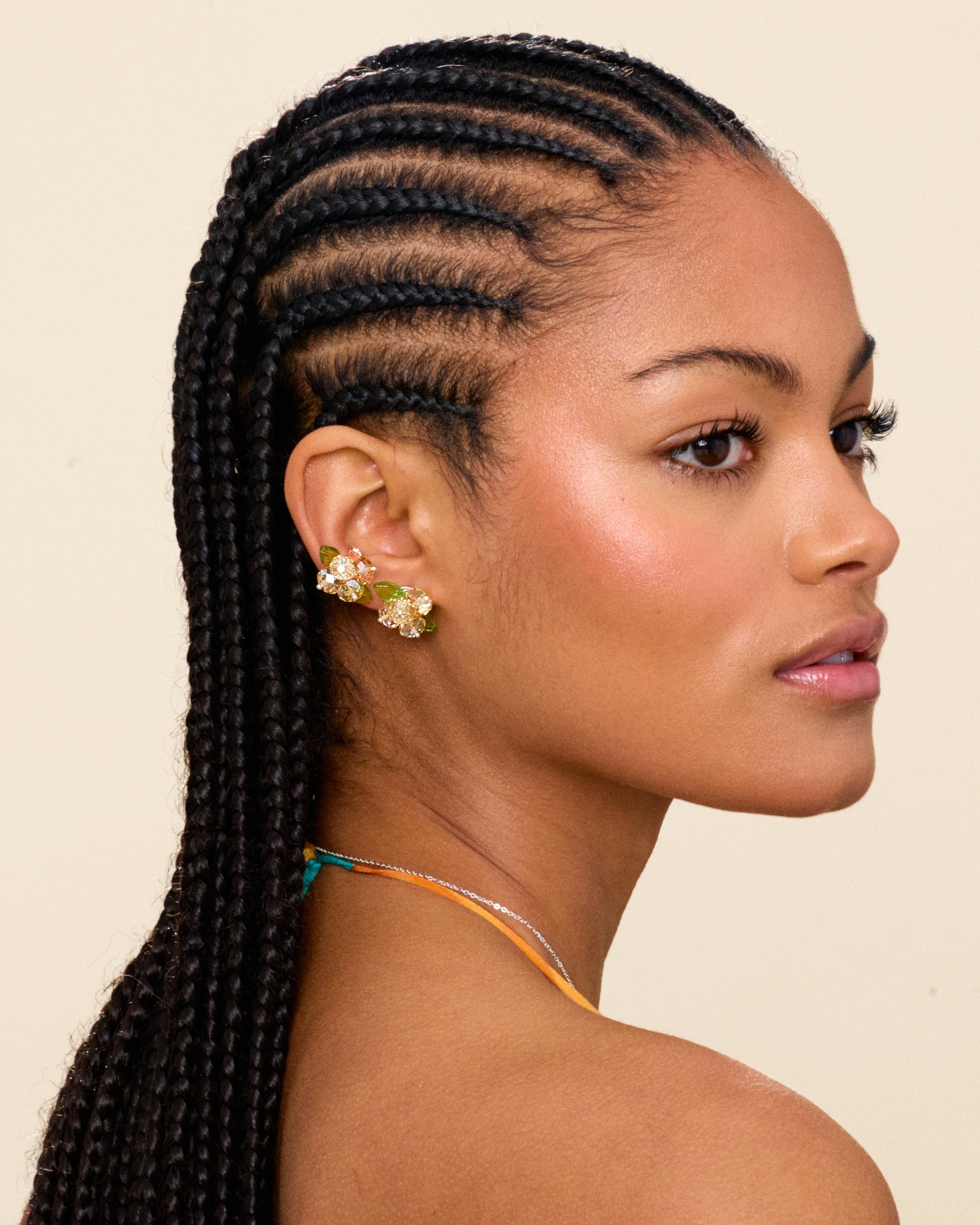 Vanilla Romance Earrings in Silver