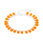 Aperol Spritz-y Bracelet in Silver