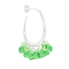 Apple Dew Earrings in Silver