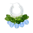 Blueberry Fields Forever Earrings in Silver
