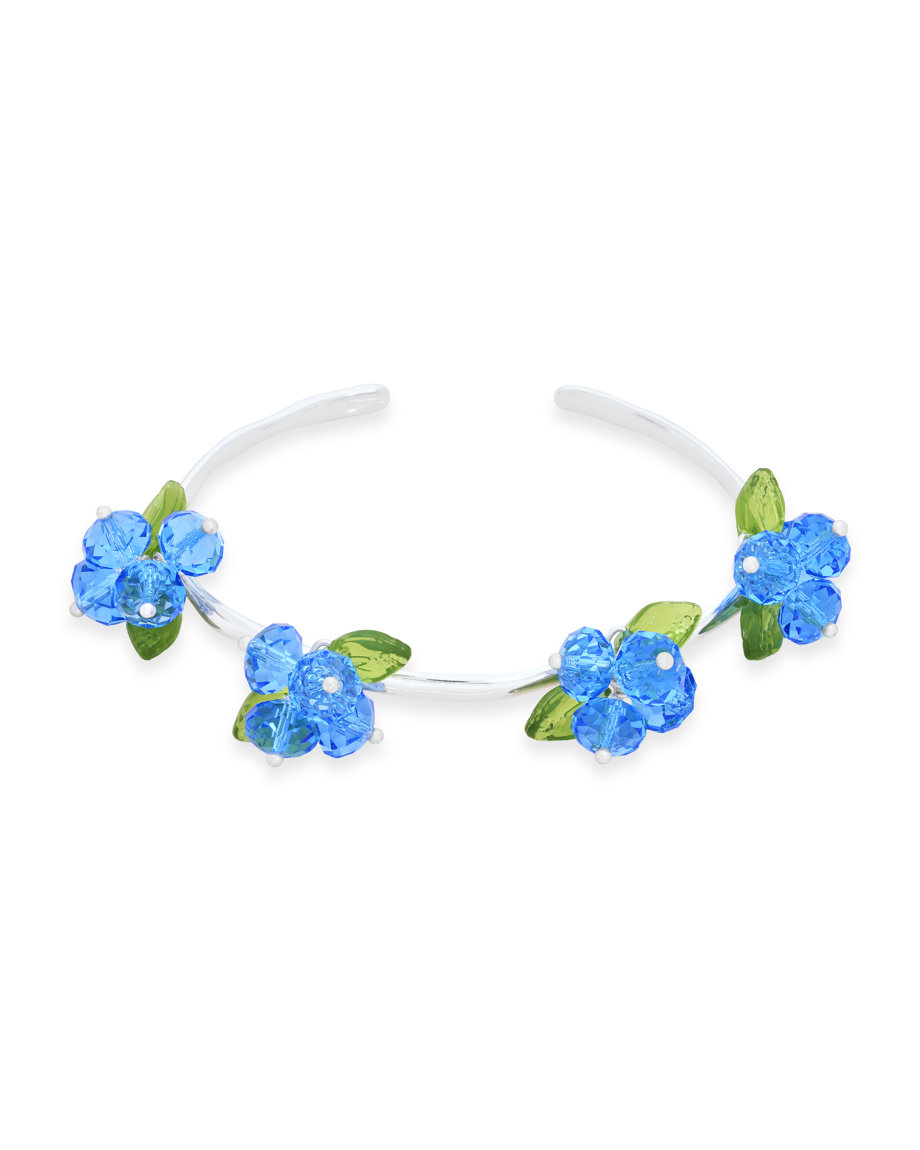Blueberry Romance Bracelet in Silver