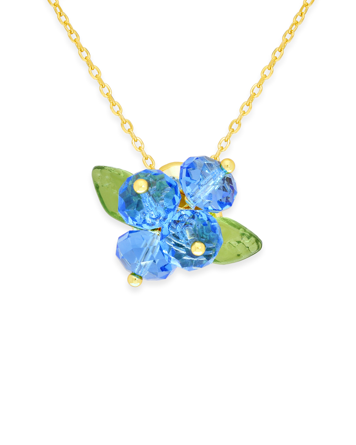 Blueberry Romance Necklace