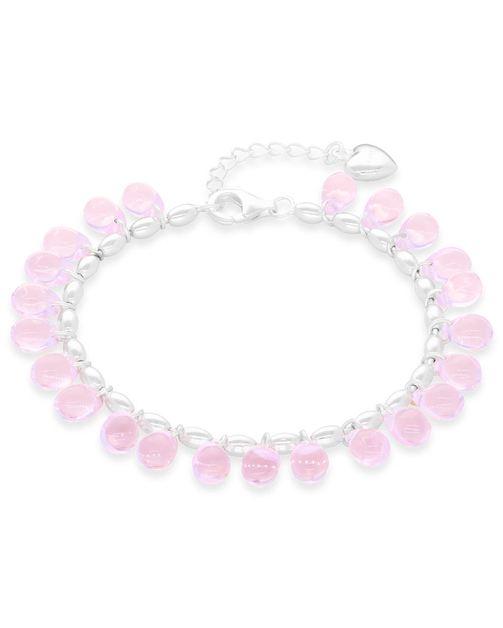 Cherry Jam Jam Bracelet in Silver