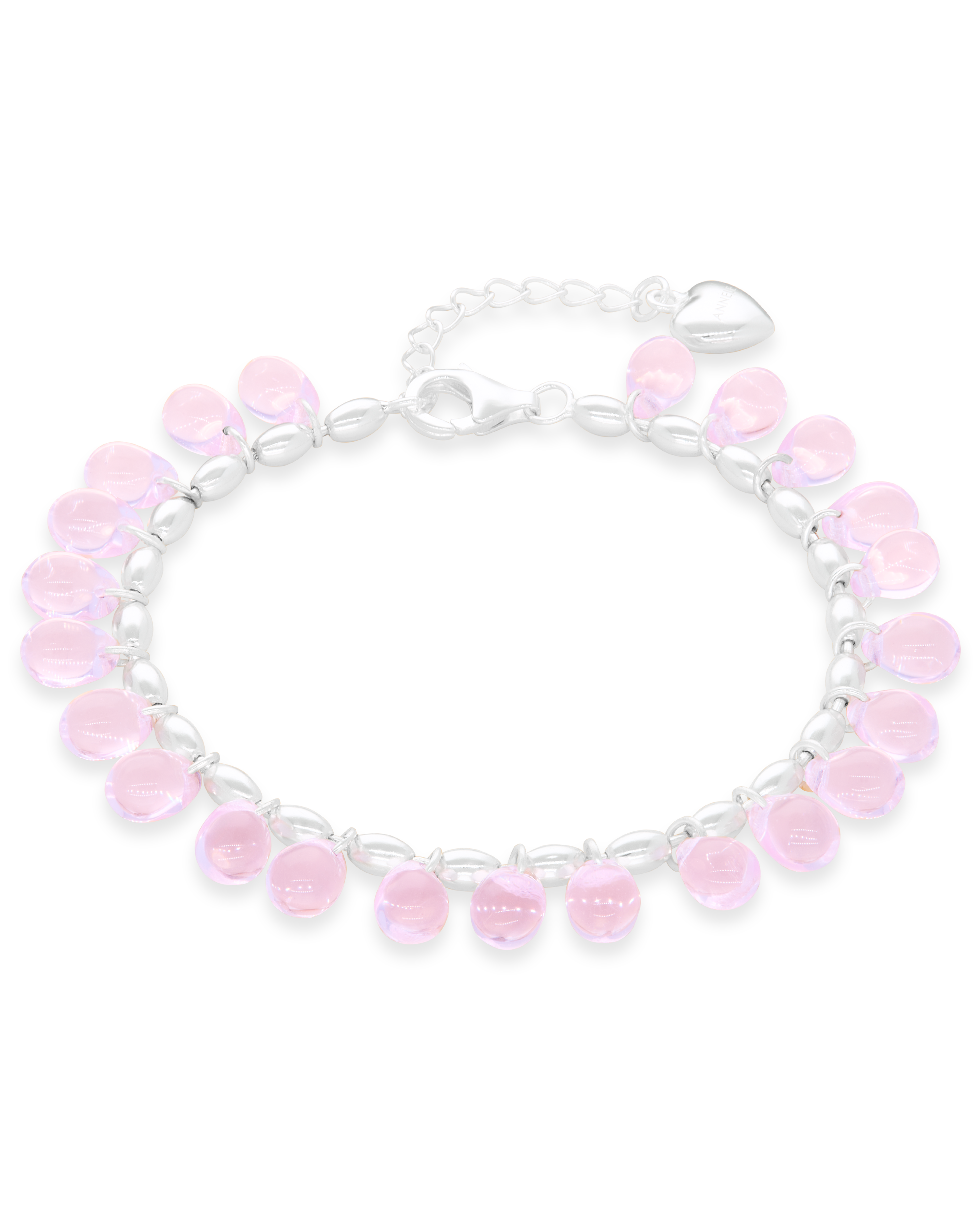 Cherry Jam Jam Bracelet in Silver