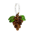 Choco Jelly Earrings in Silver