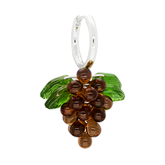 Choco Jelly Earrings in Silver