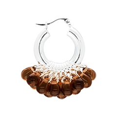 Choco Pops Earrings in Silver