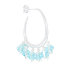Cloud Couture Earrings in Silver