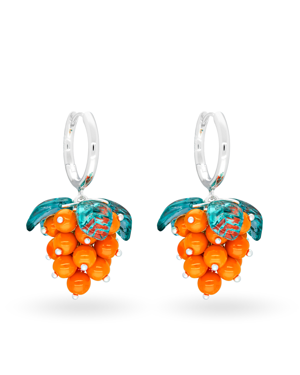 Cloudberry Cute Earrings in Silver