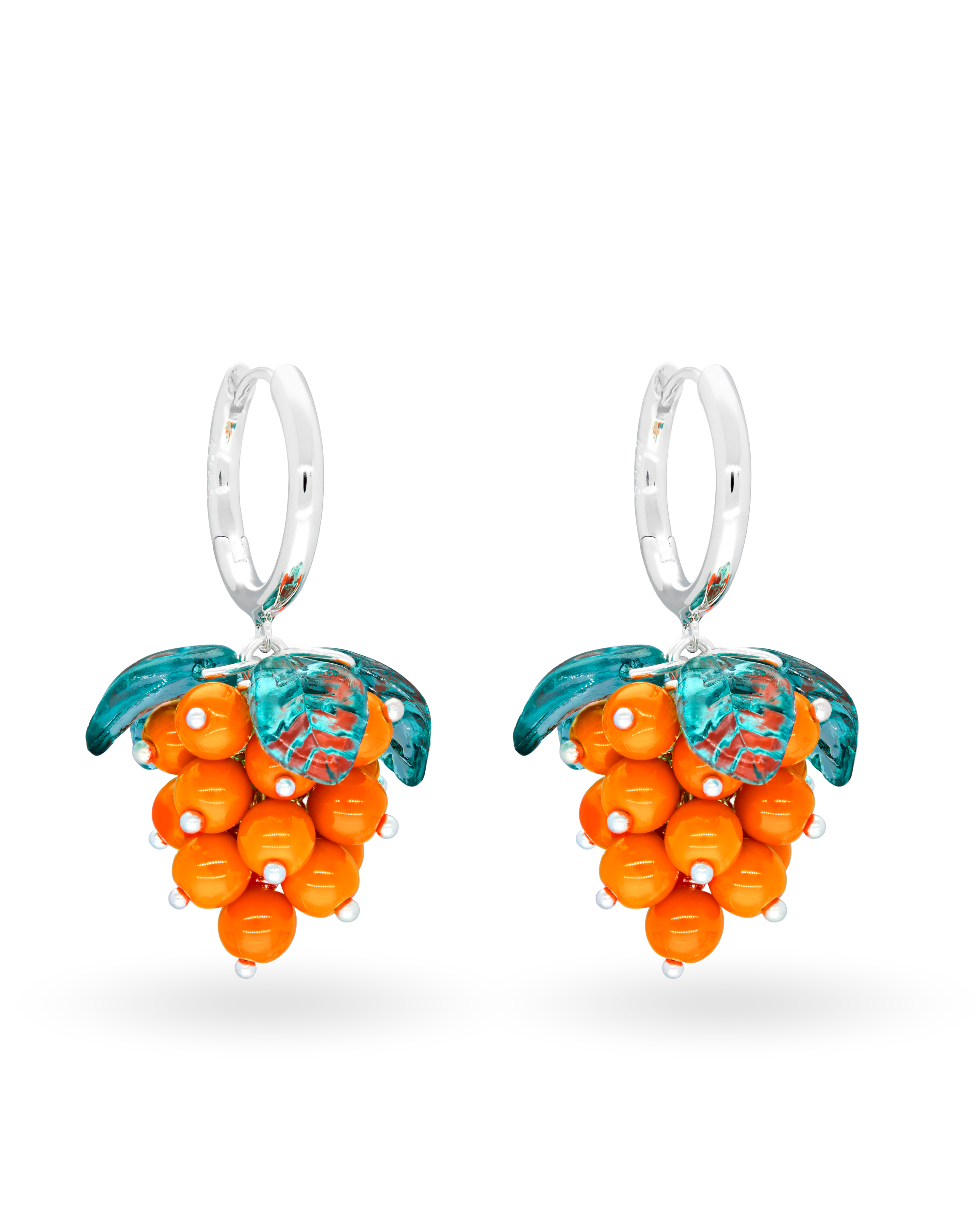 Cloudberry Cute Earrings in Silver