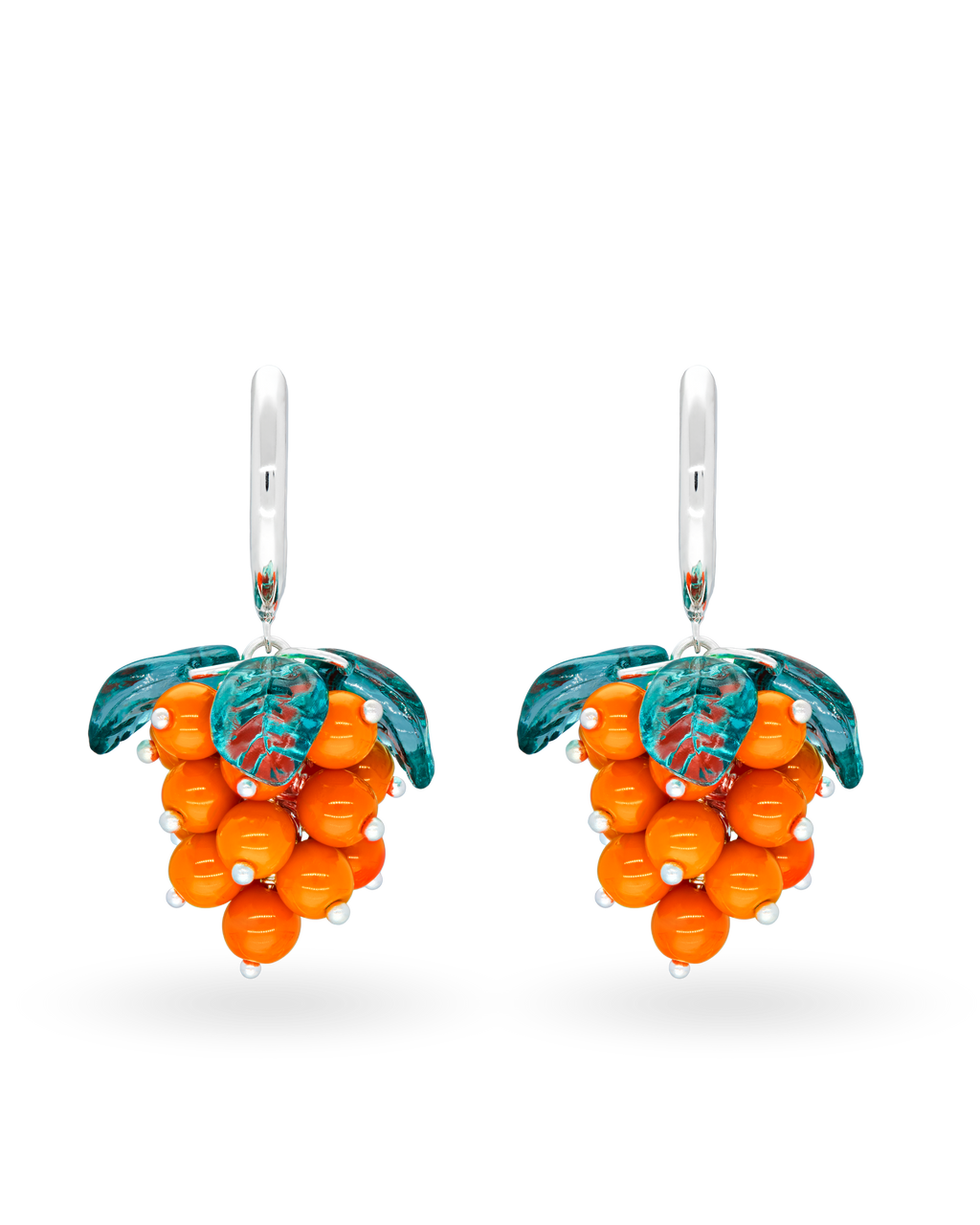 Cloudberry Cute Earrings in Silver