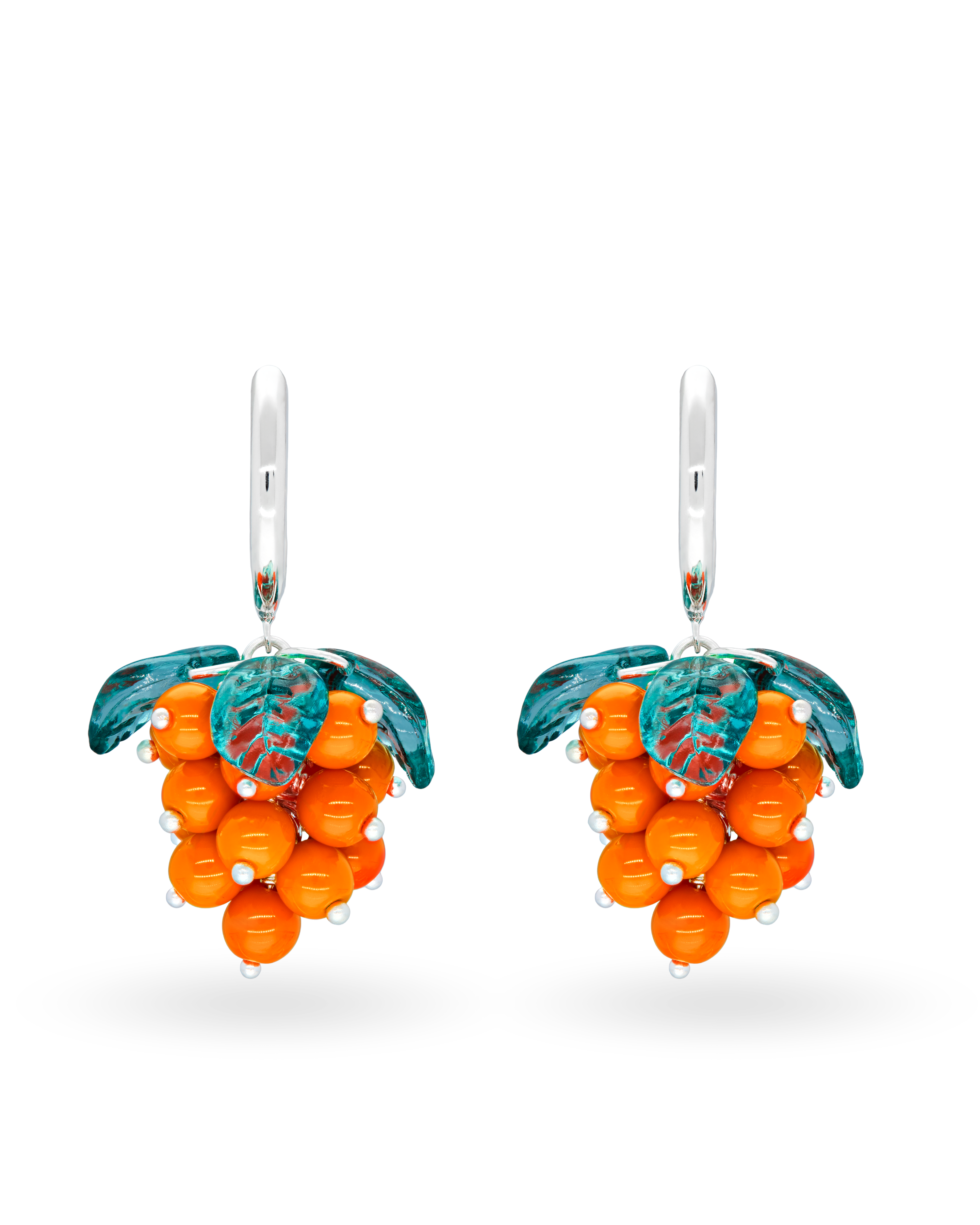 Cloudberry Cute Earrings in Silver