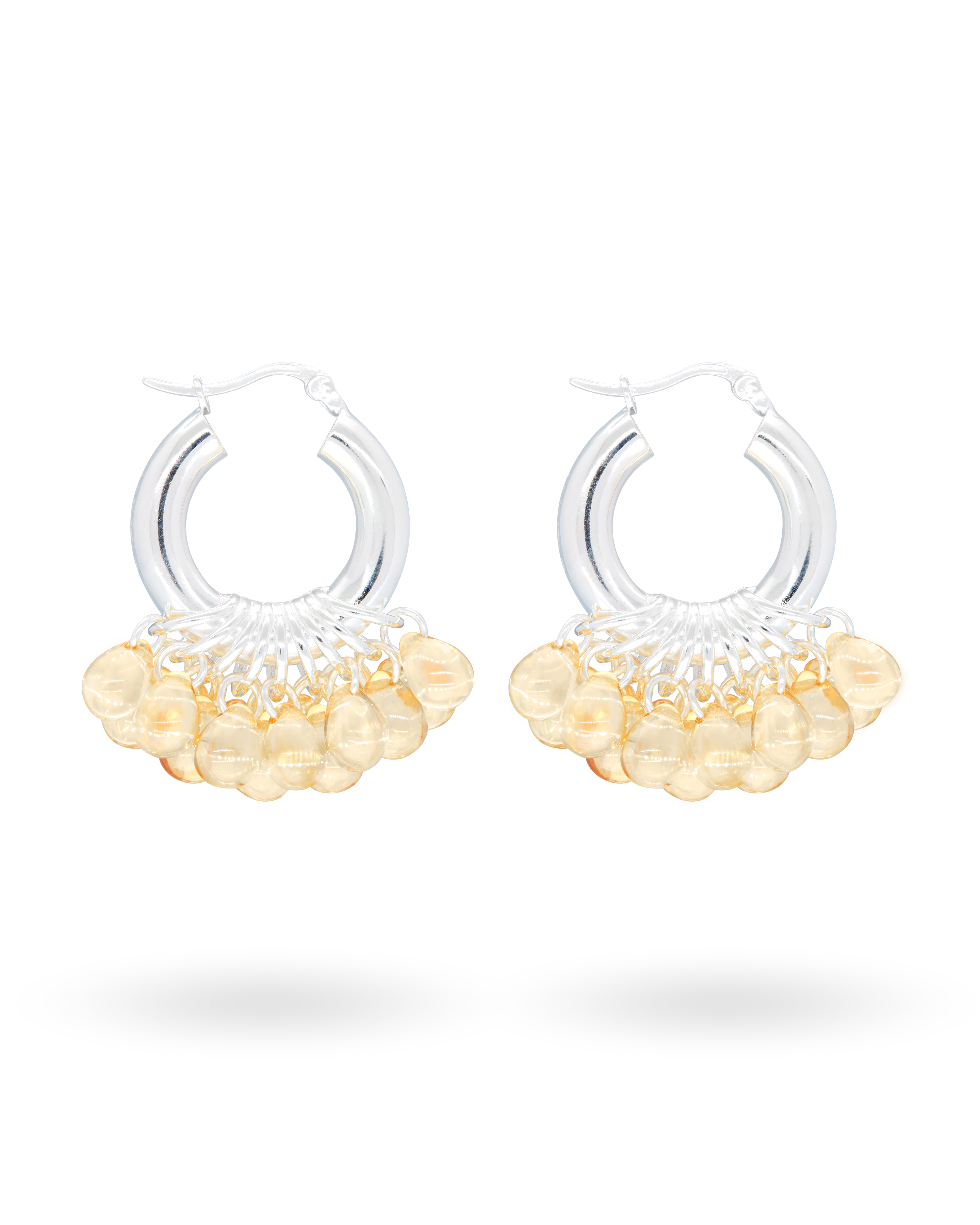 Cookie Dough Earrings in Silver