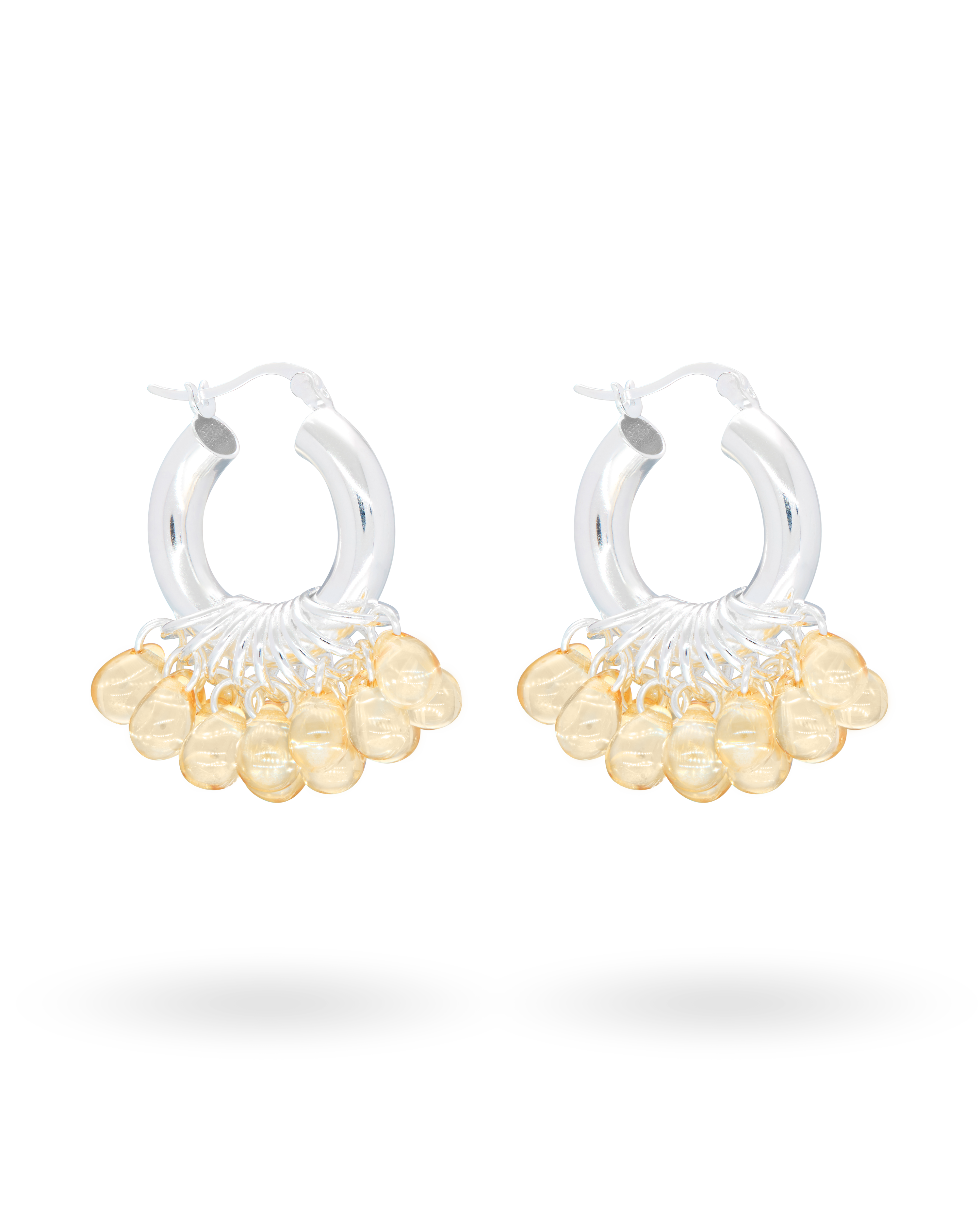 Cookie Dough Earrings in Silver