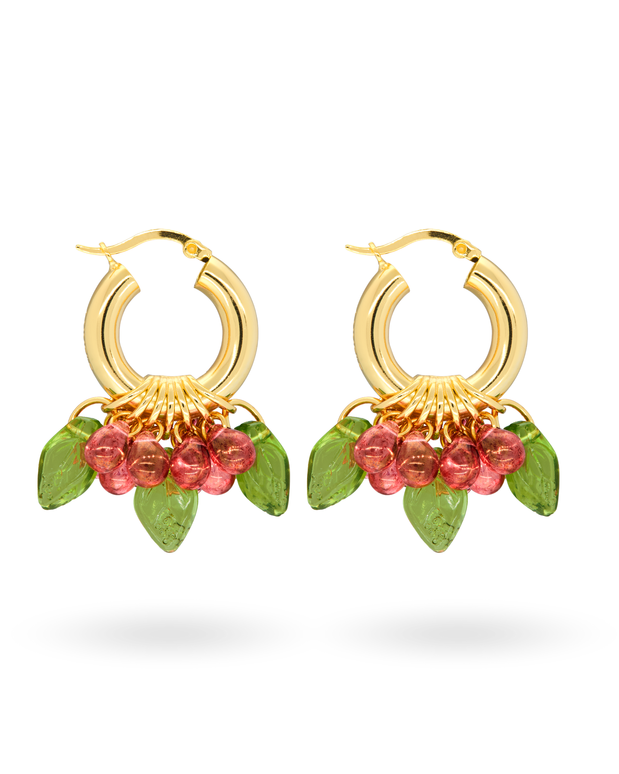 Cranberry Queen Earrings