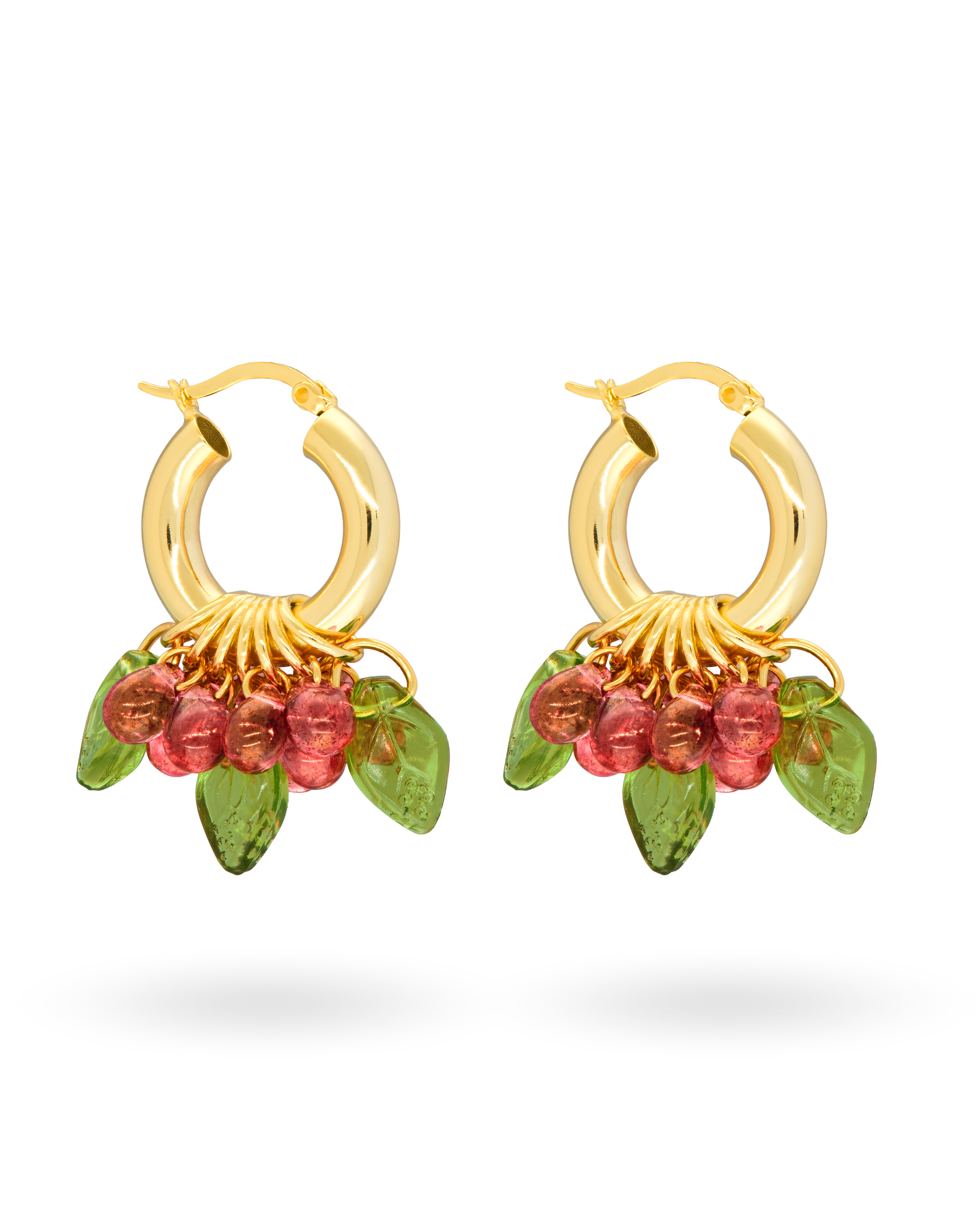 Cranberry Queen Earrings