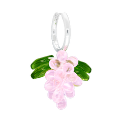 Cupcake Jelly Earrings in Silver