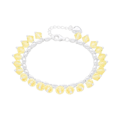 Fields of Gold Bracelet in Silver