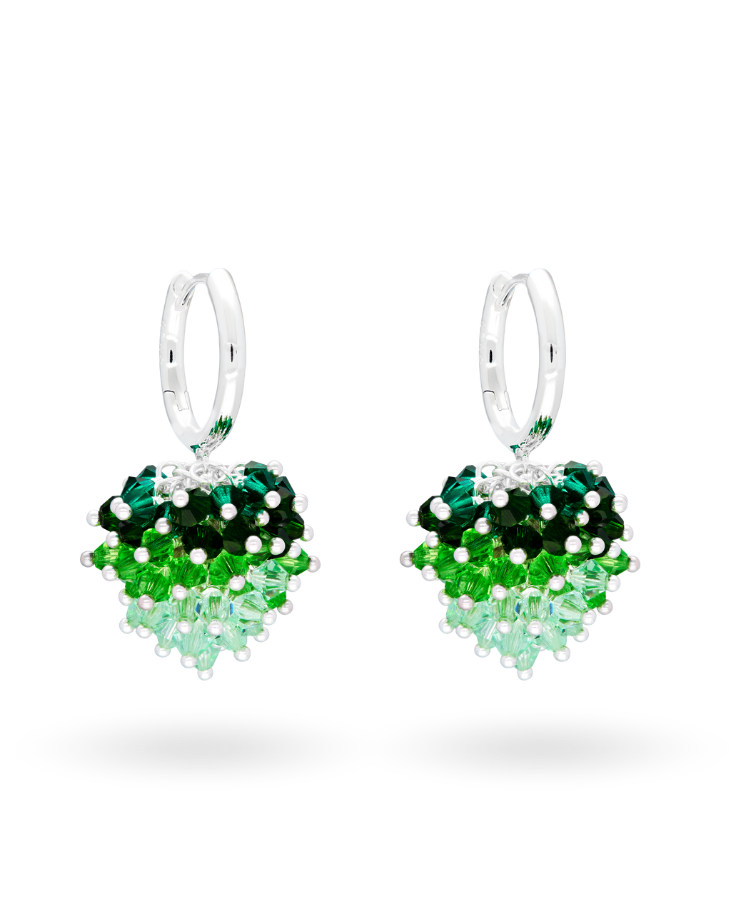 Forest Fairy Earrings in Silver