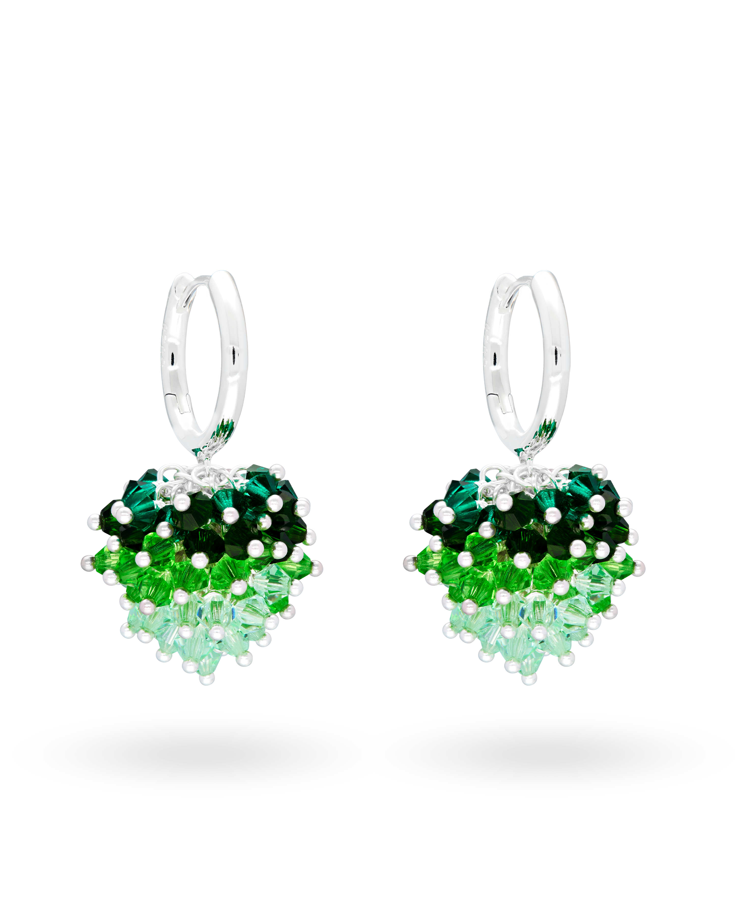 Forest Fairy Earrings in Silver