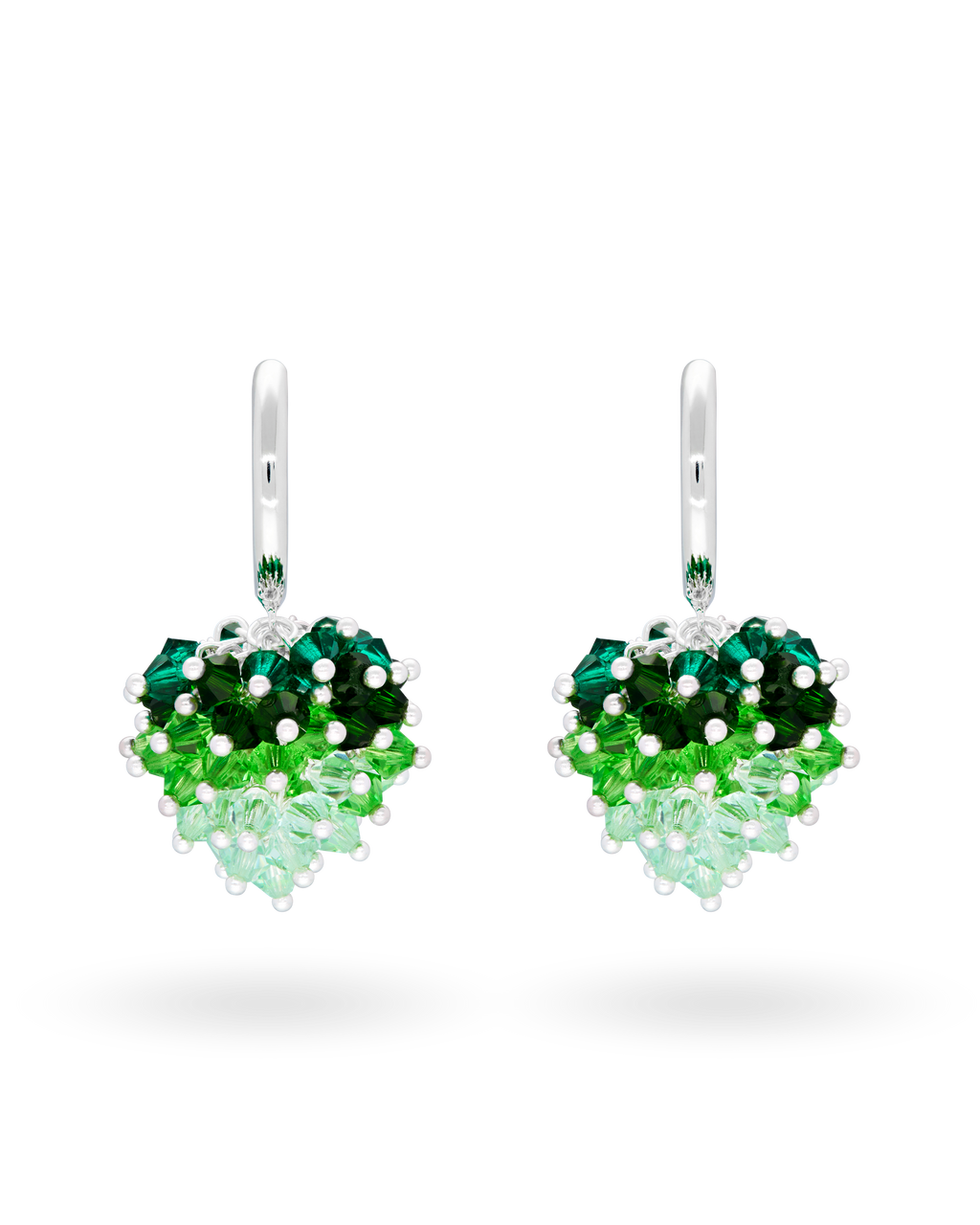 Forest Fairy Earrings in Silver