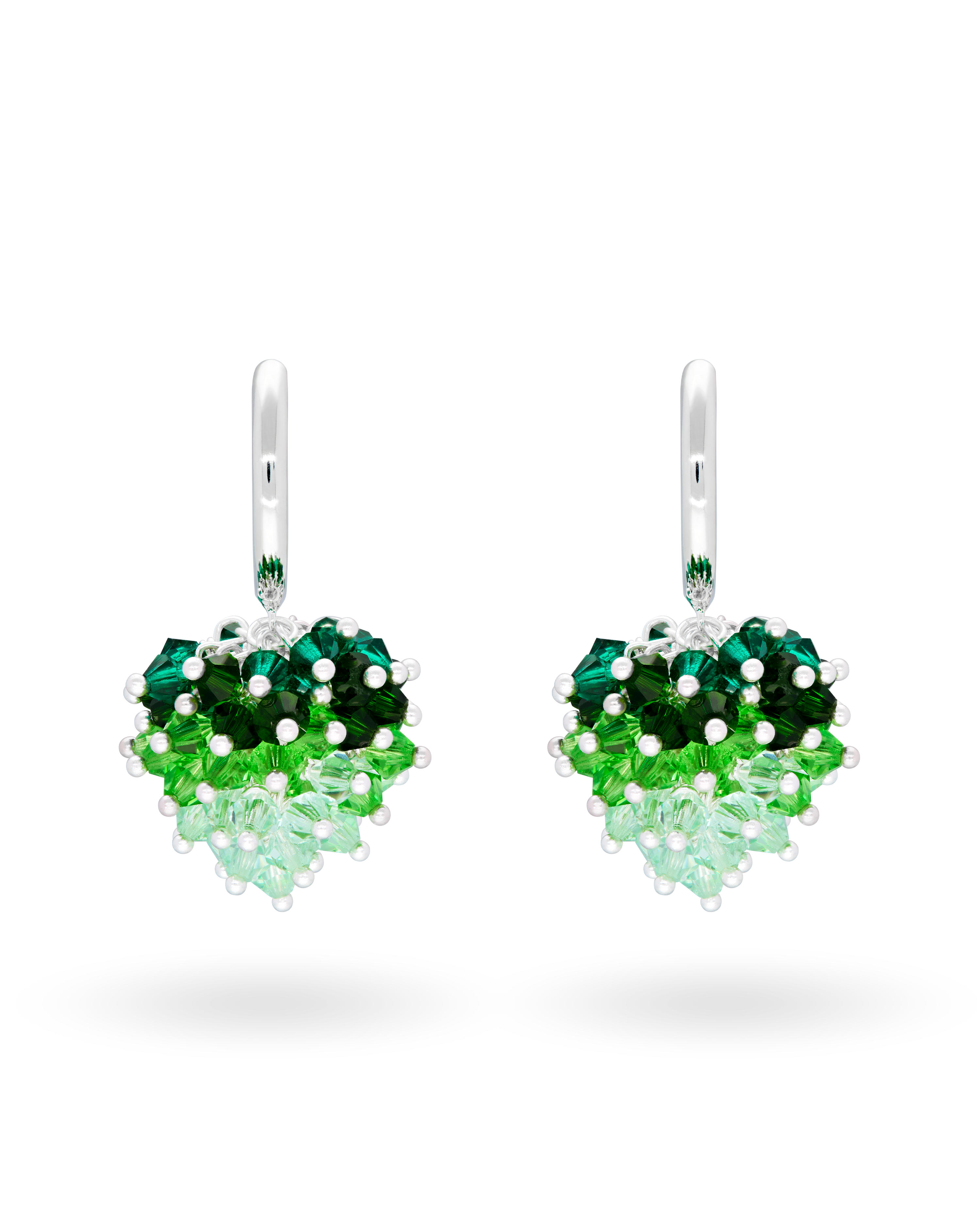 Forest Fairy Earrings in Silver