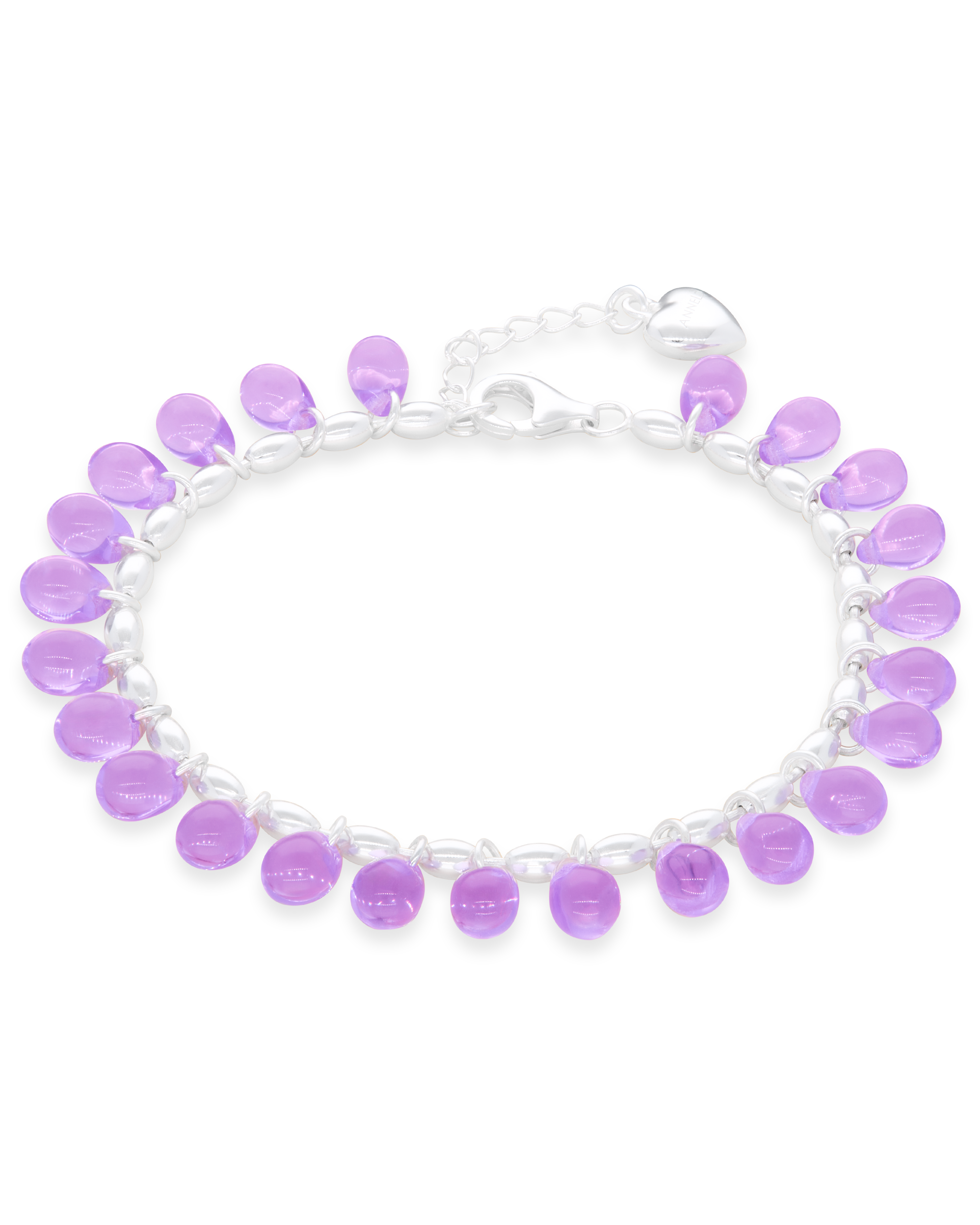 Glazed Donuts Bracelet in Silver