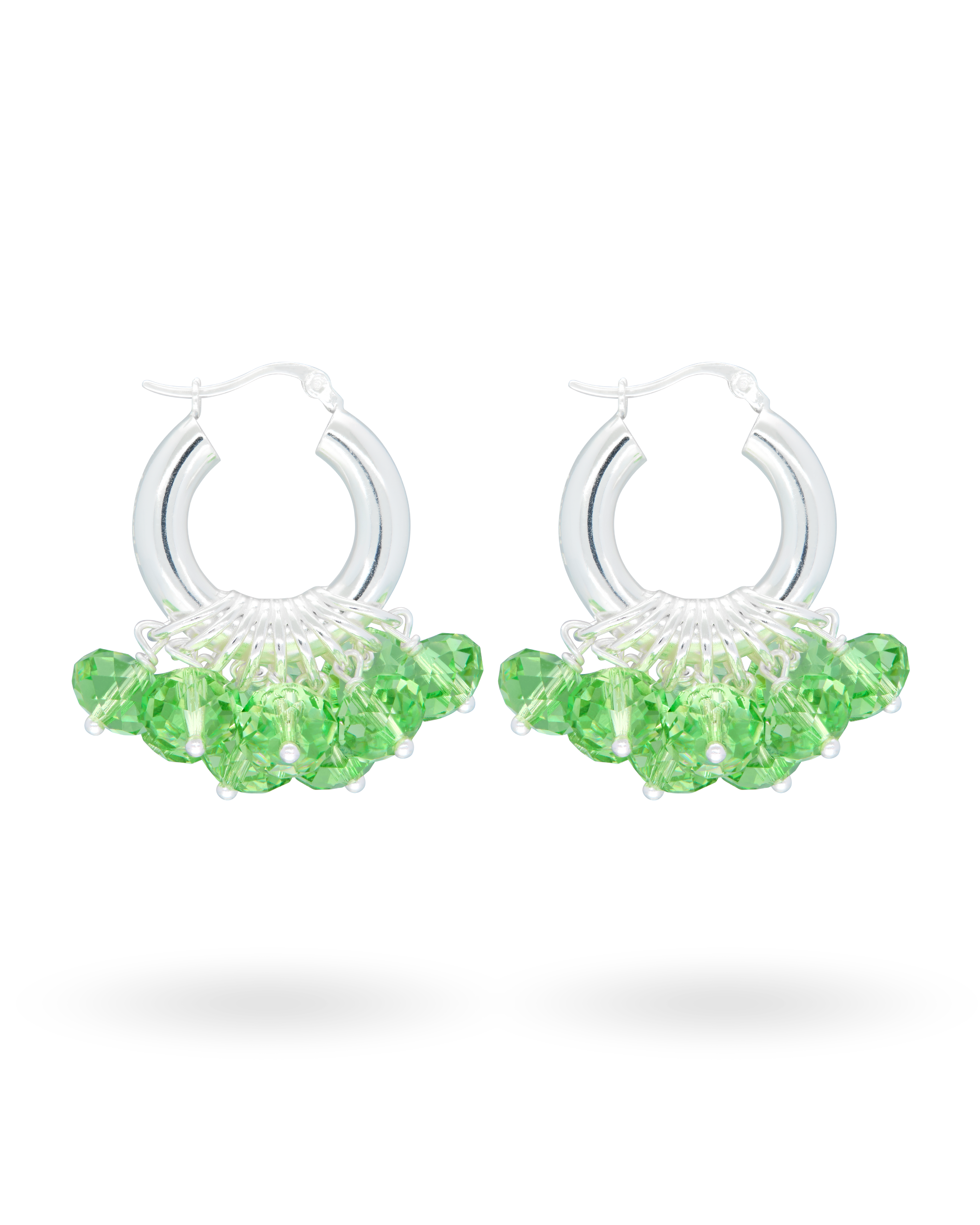 Island Girl Earrings in Silver