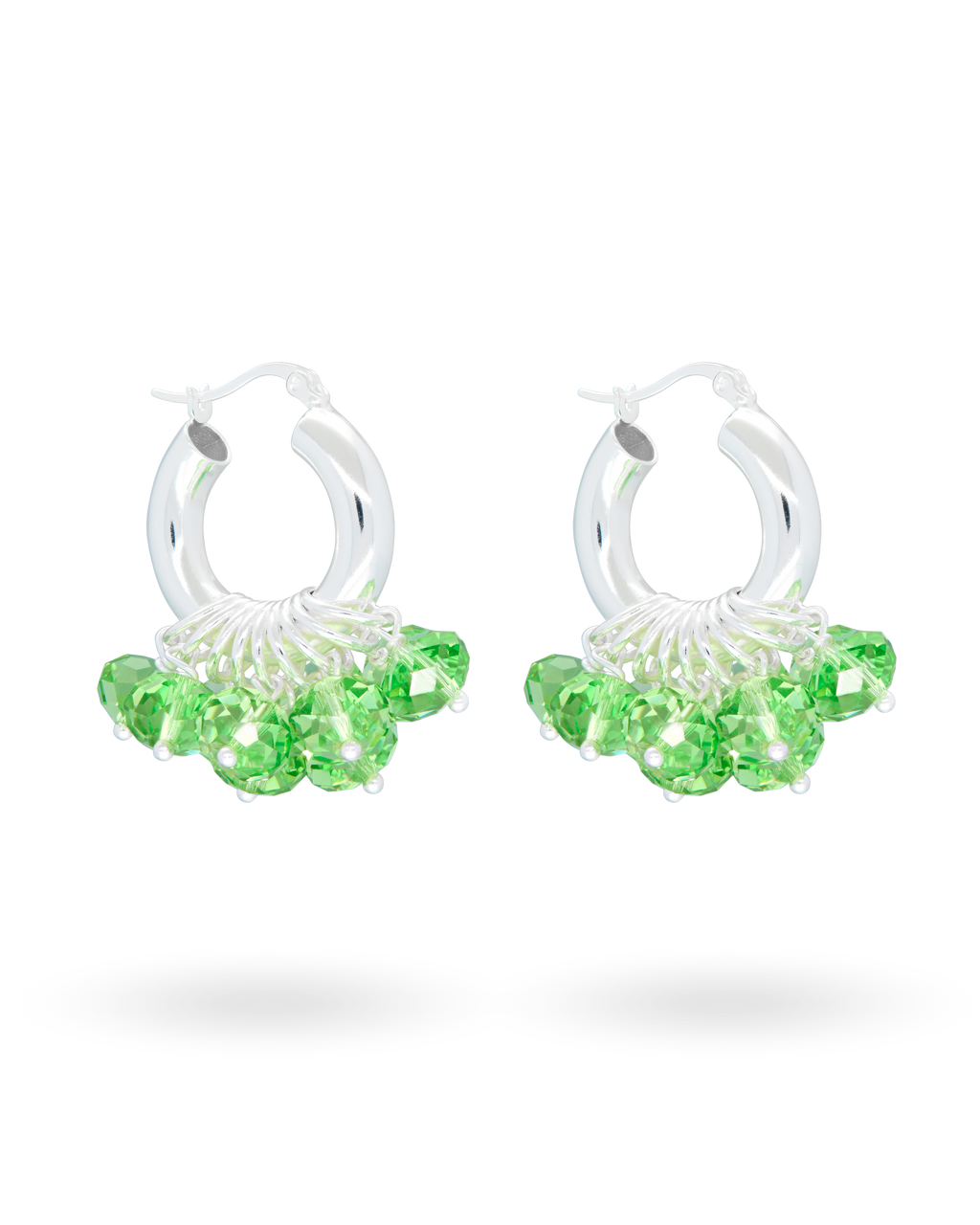 Island Girl Earrings in Silver