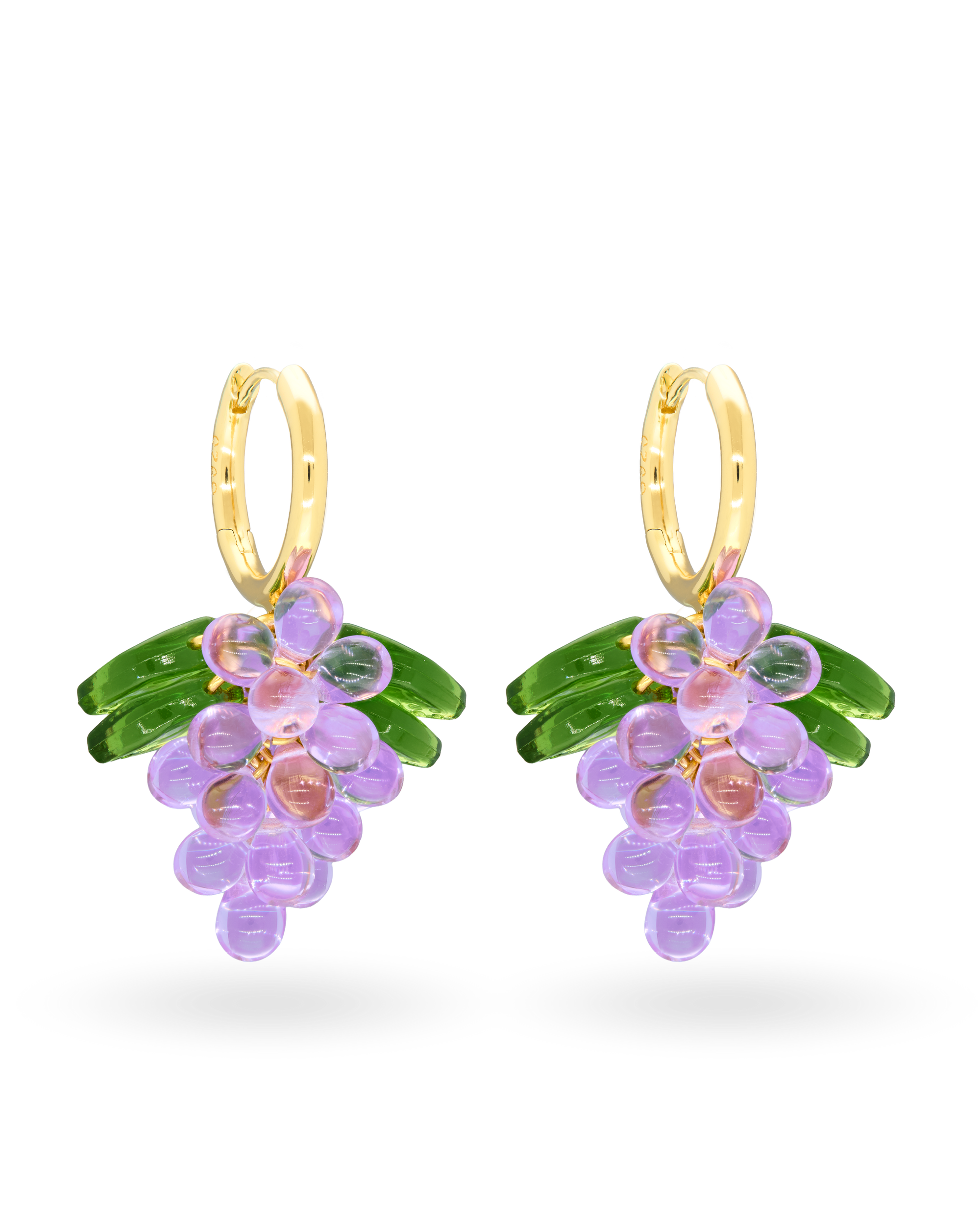Lavender Jelly Earrings