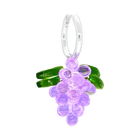 Lavender Jelly Earrings in Silver
