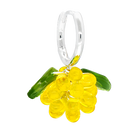 Mini Lemon Jam Earrings in Silver