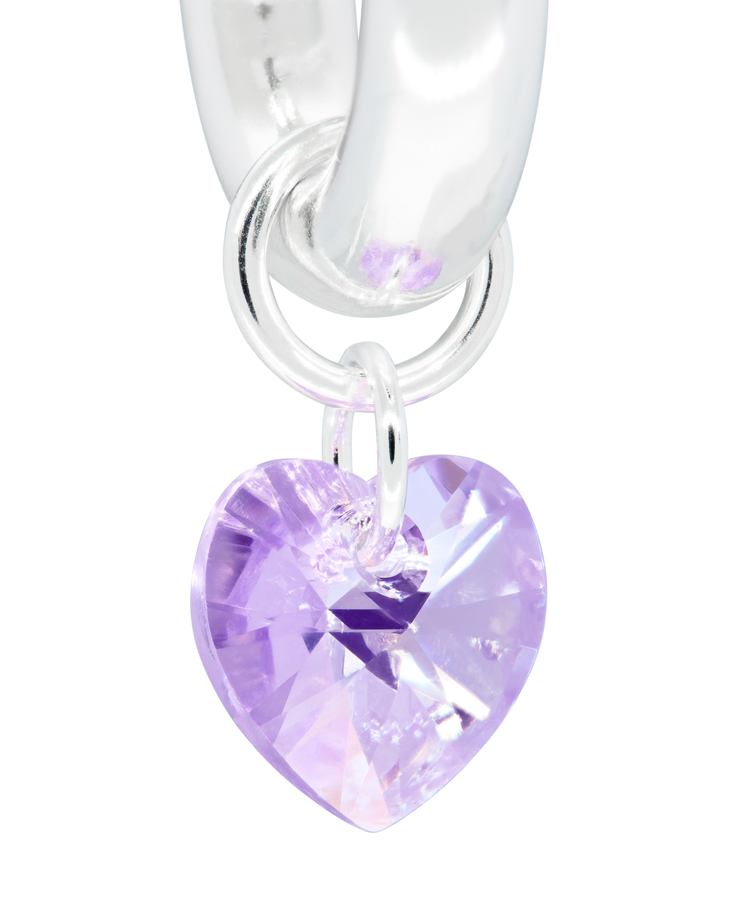 Lonely Hearts Club Earrings in Silver