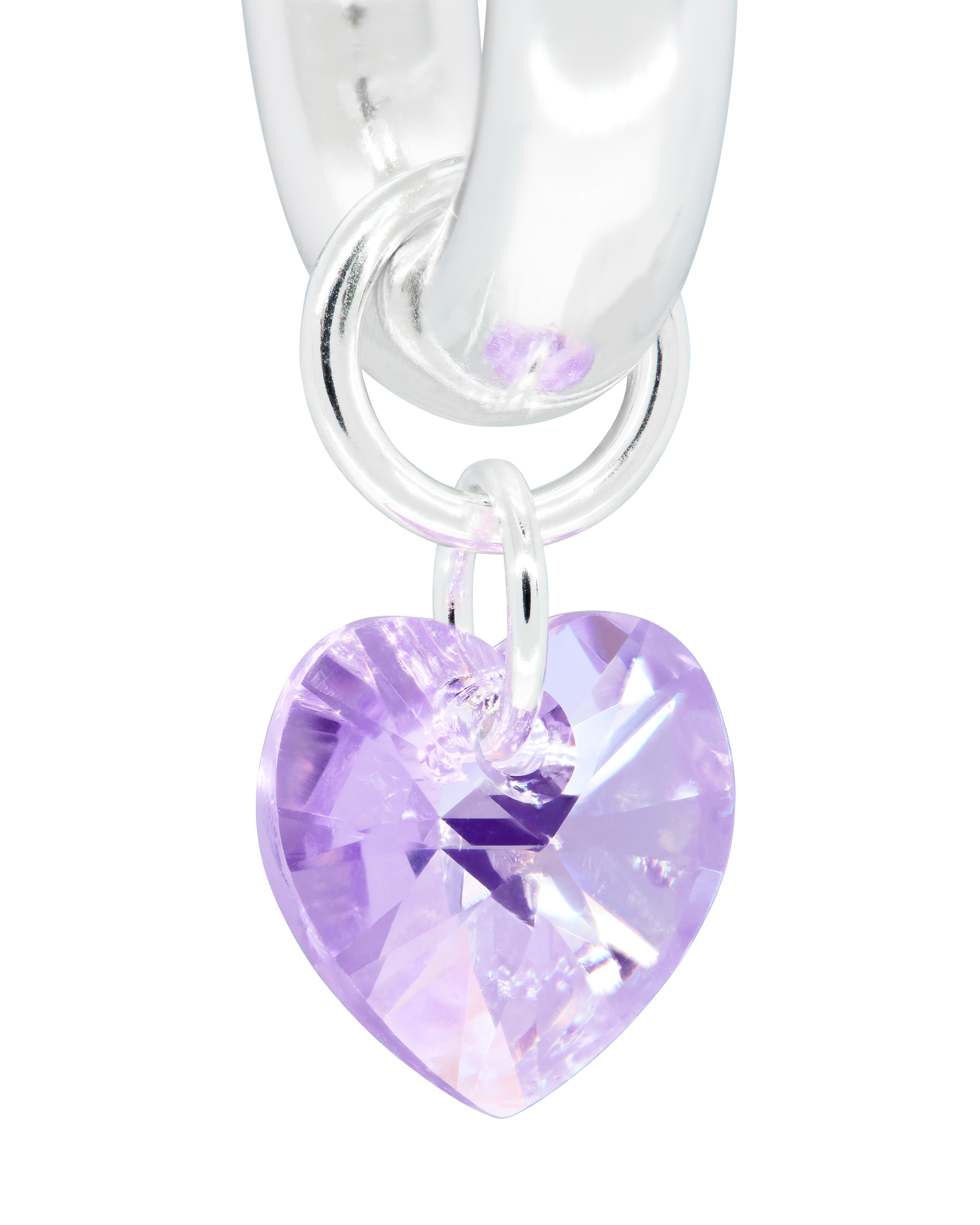 Lonely Hearts Club Earrings in Silver