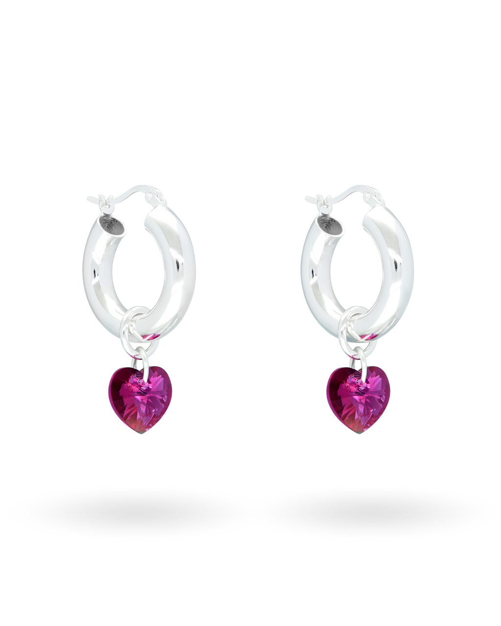 Lonely Hearts Club No. 2 Earrings in Silver