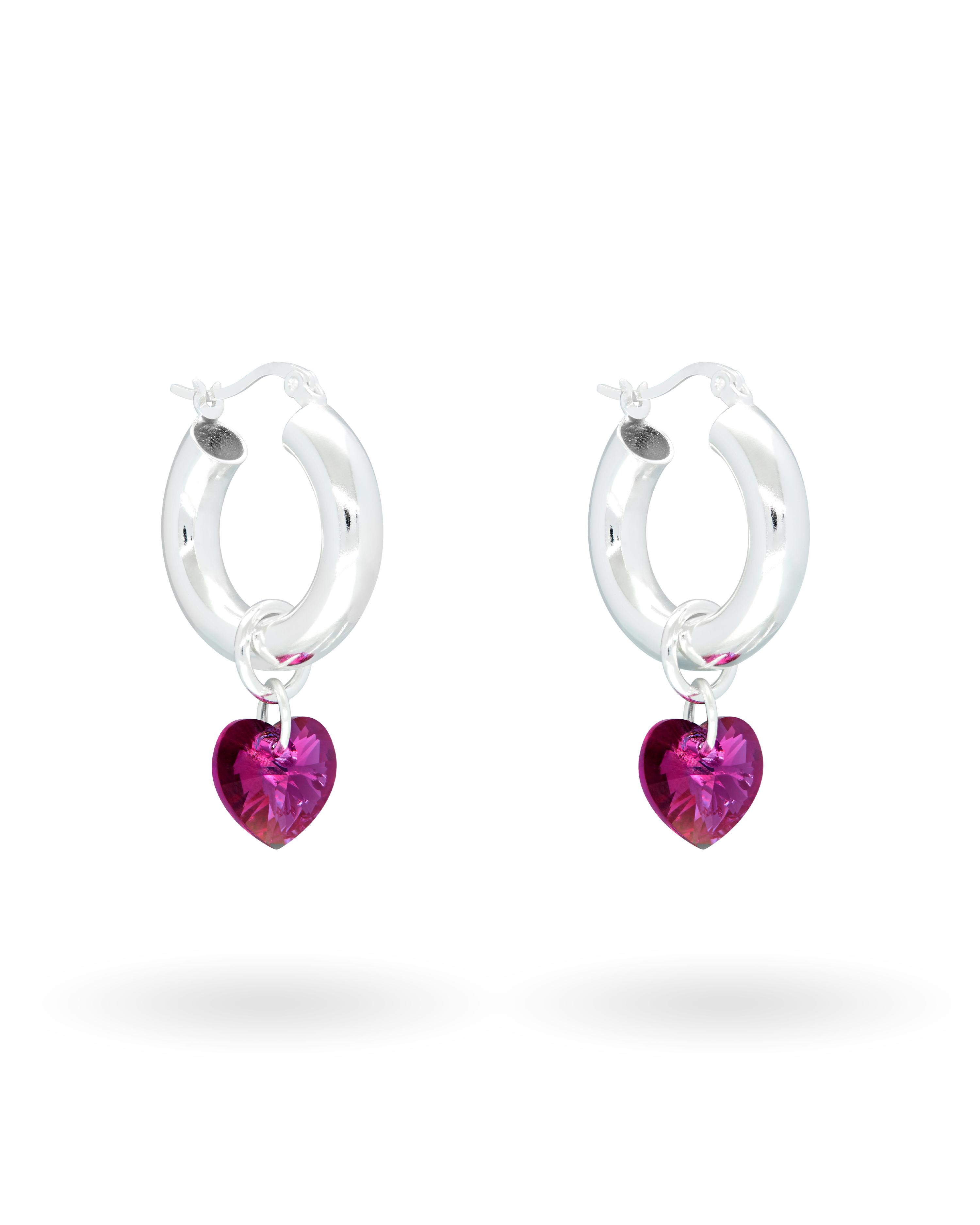 Lonely Hearts Club No. 2 Earrings in Silver