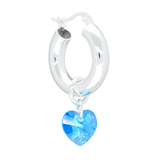 Lonely Hearts Club No. 4 Earrings in Silver