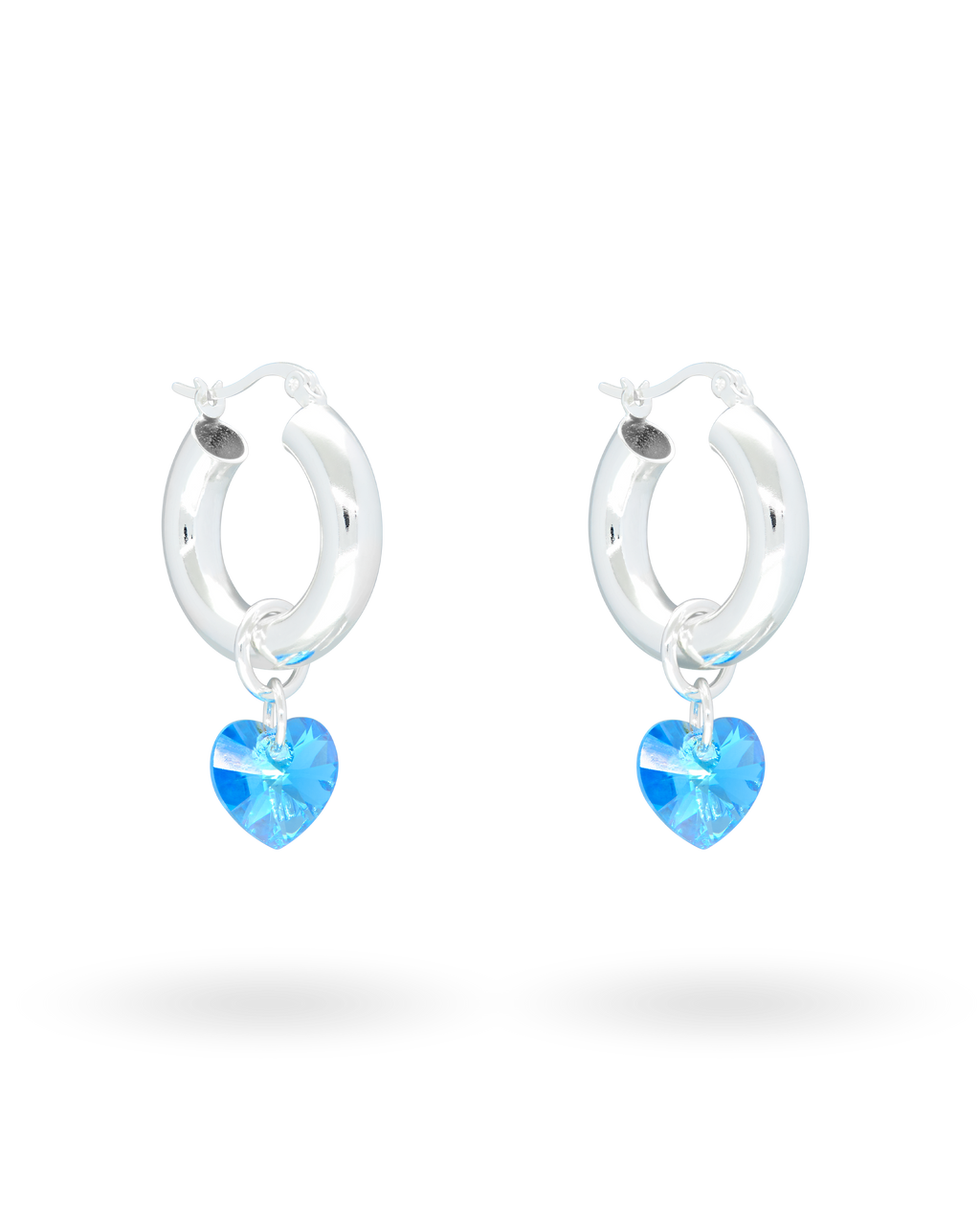 Lonely Hearts Club No. 4 Earrings in Silver