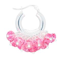 Mini Ma Chérie Earrings in Silver