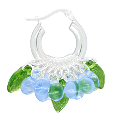 Mini Baby Bubbles Earrings in Silver