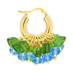 Mini Blueberry Fields Forever Earrings