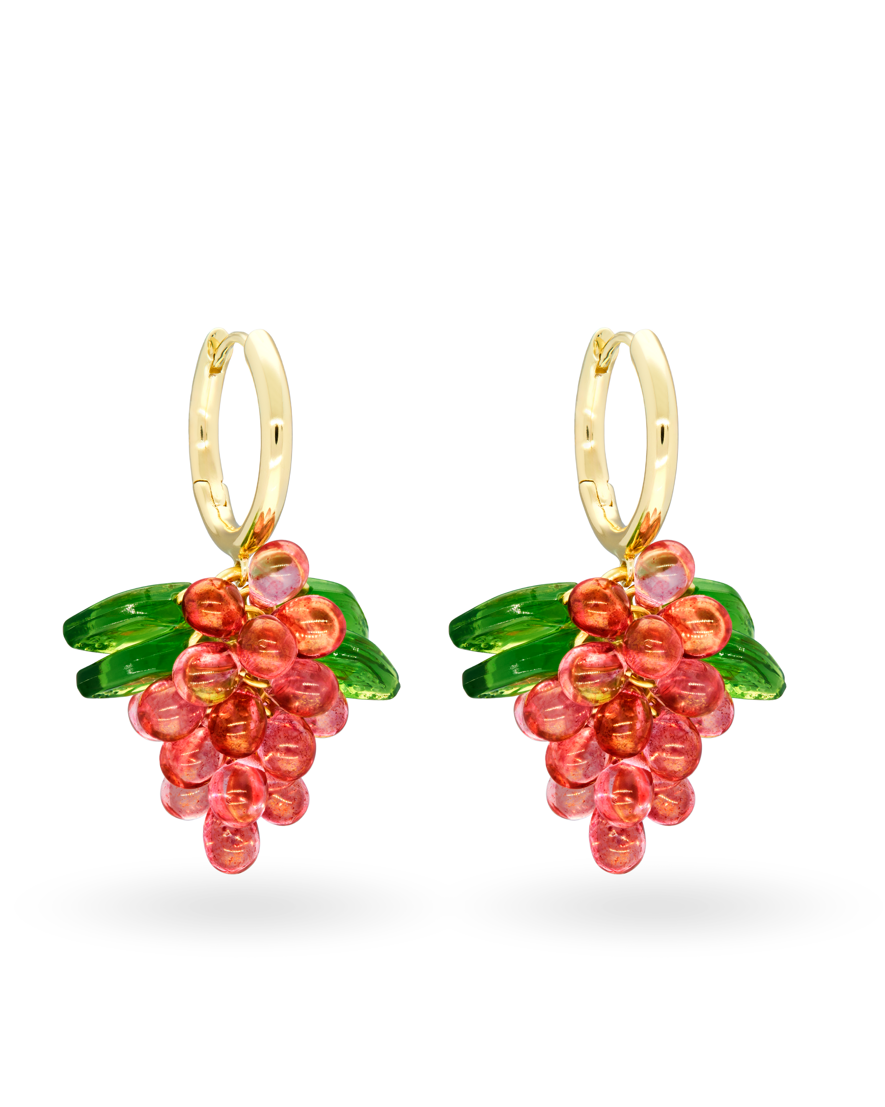 Raspberry Jelly Earrings