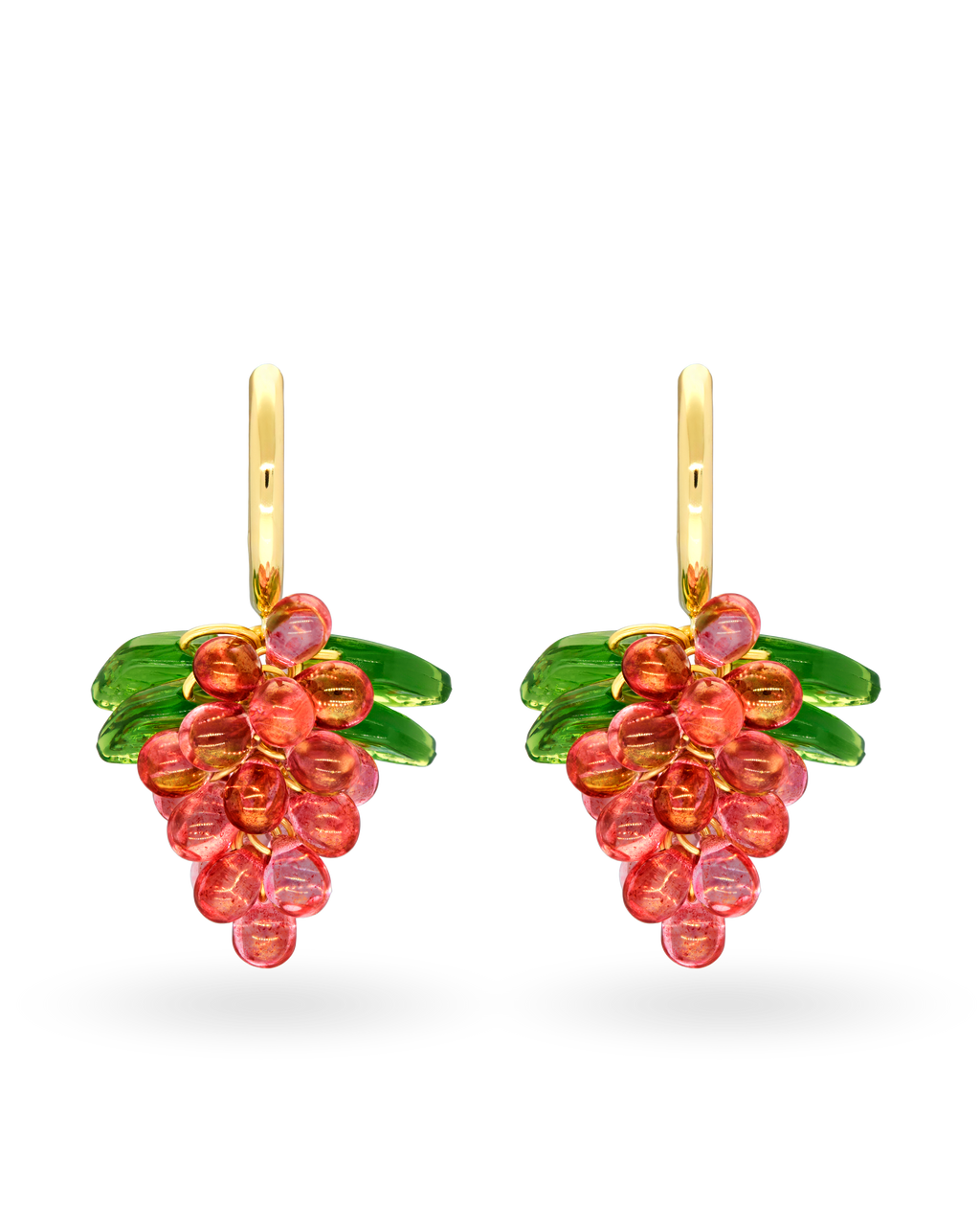 Raspberry Jelly Earrings