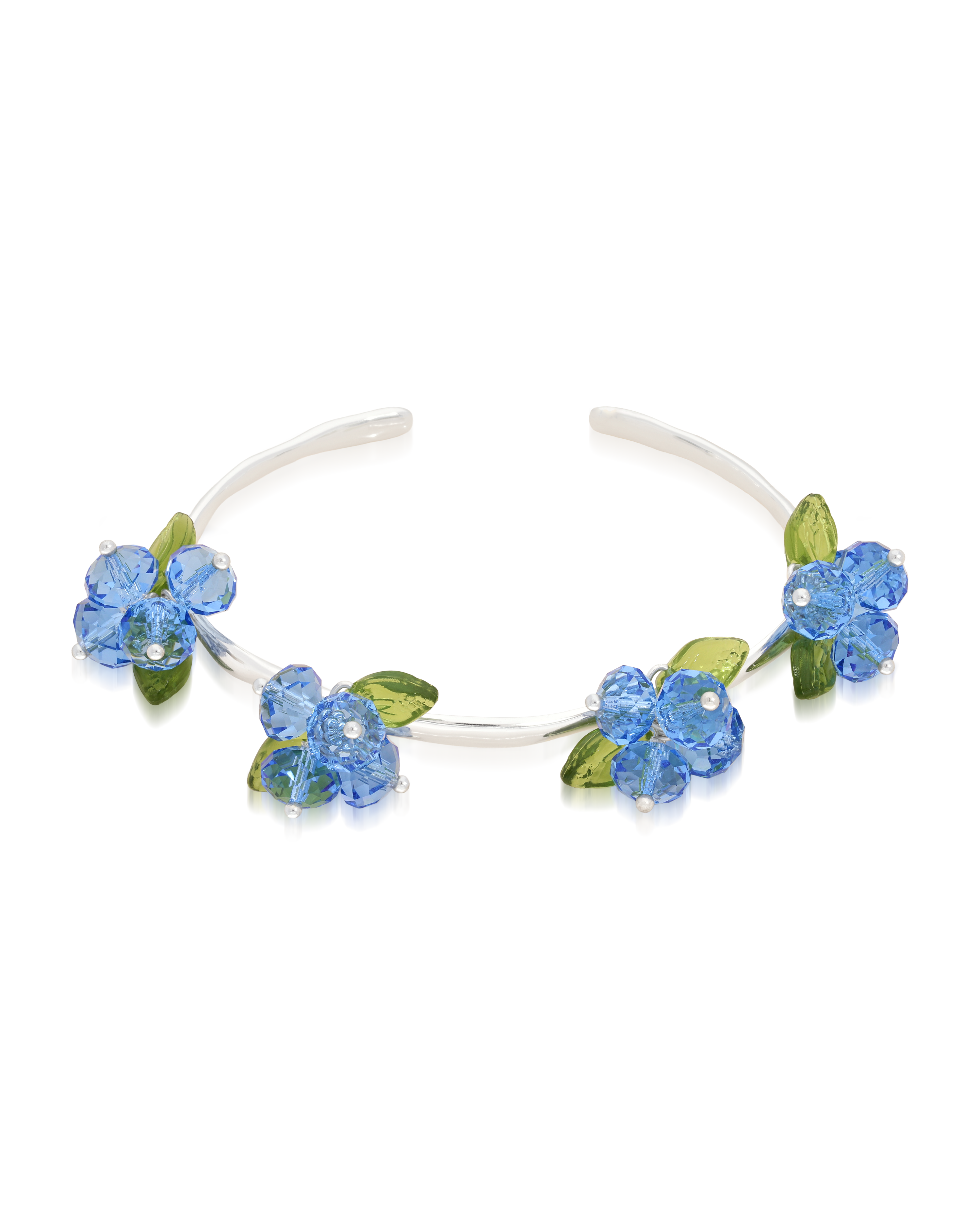 Blueberry Romance Bracelet in Silver