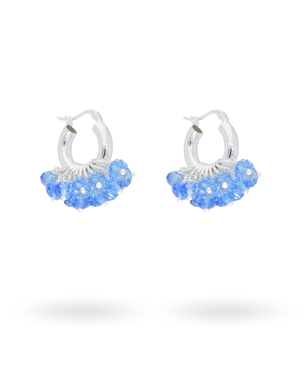 Mini Date Night Earrings in Silver