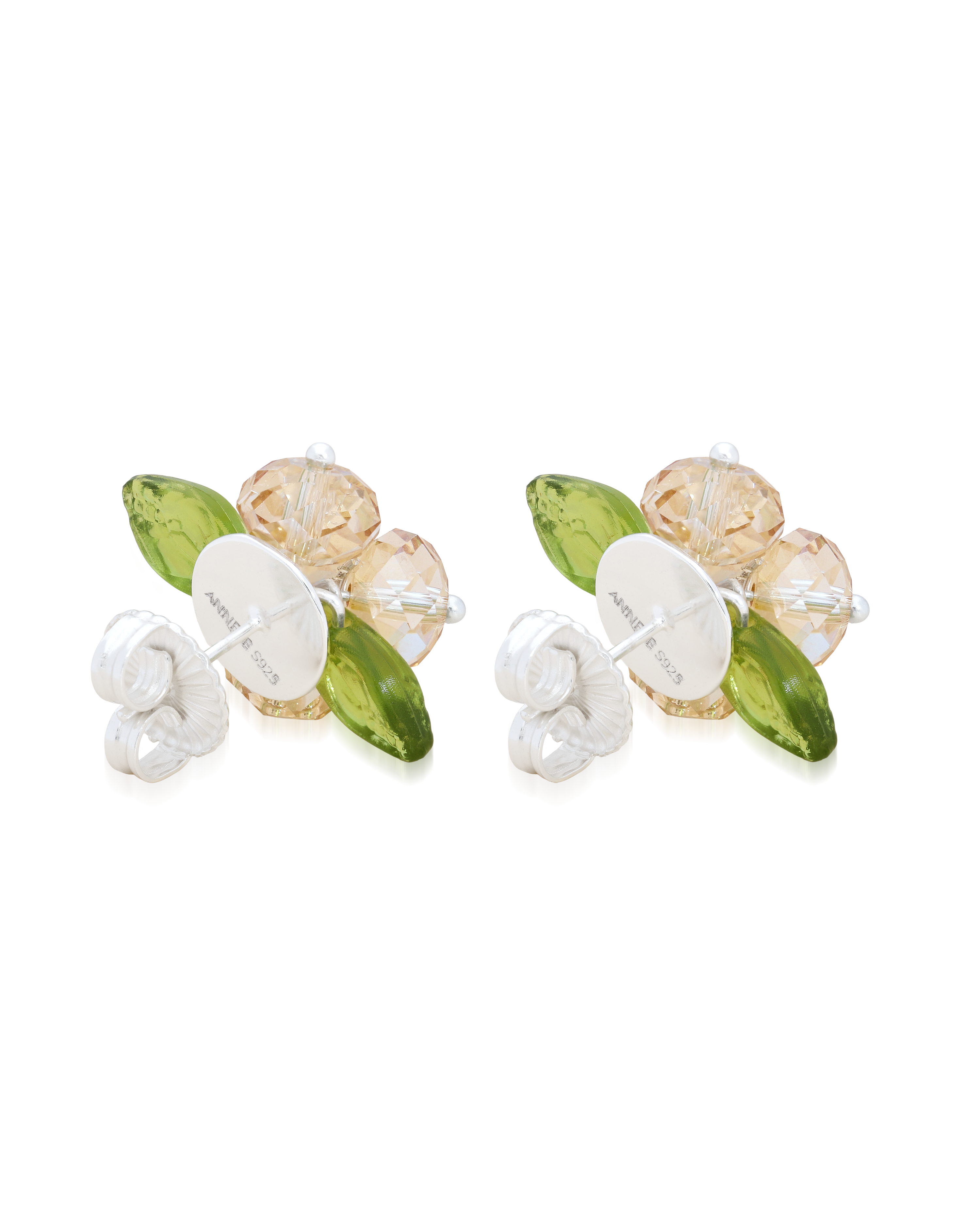 Vanilla Romance Earrings in Silver