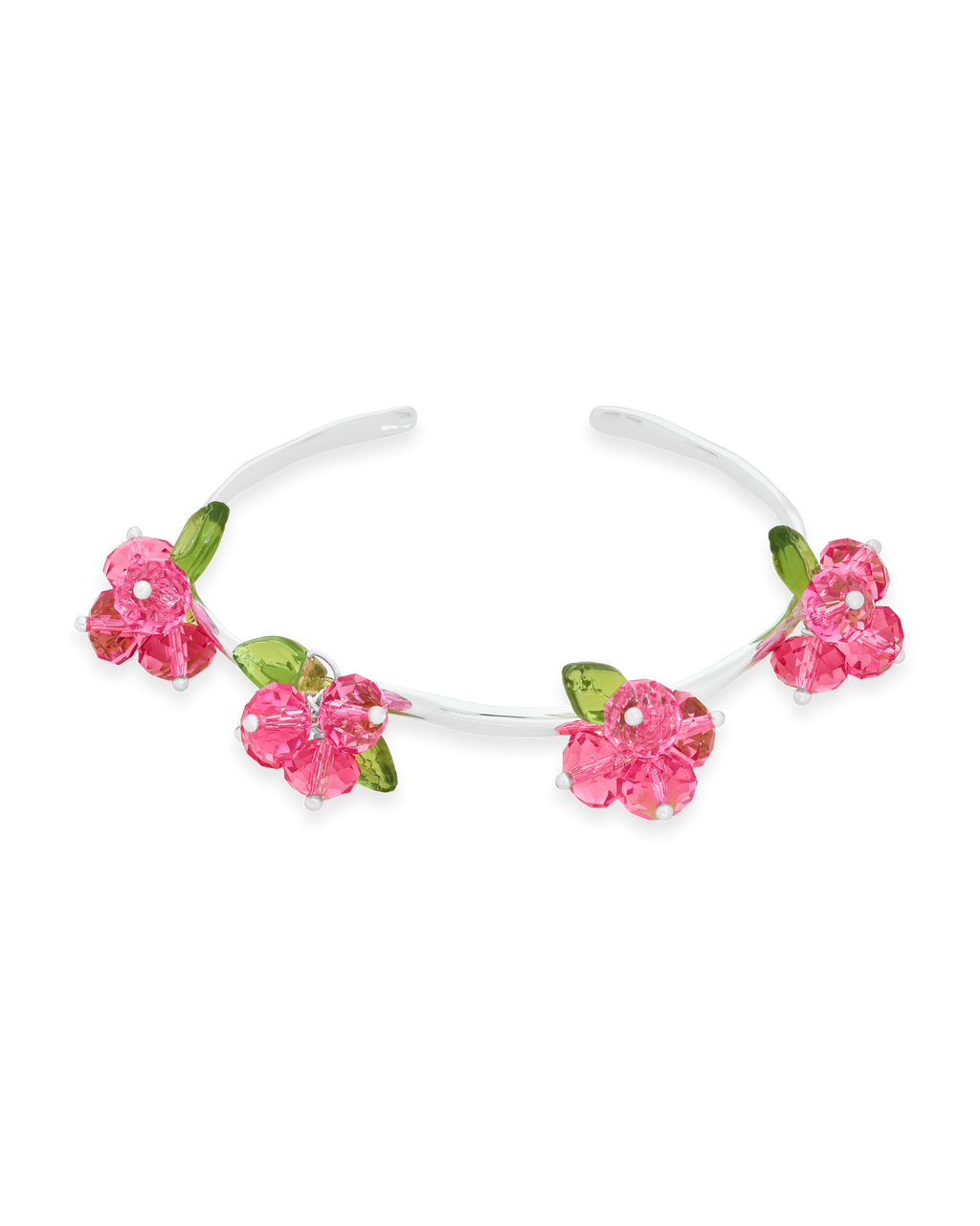 Rose Romance Bracelet in Silver