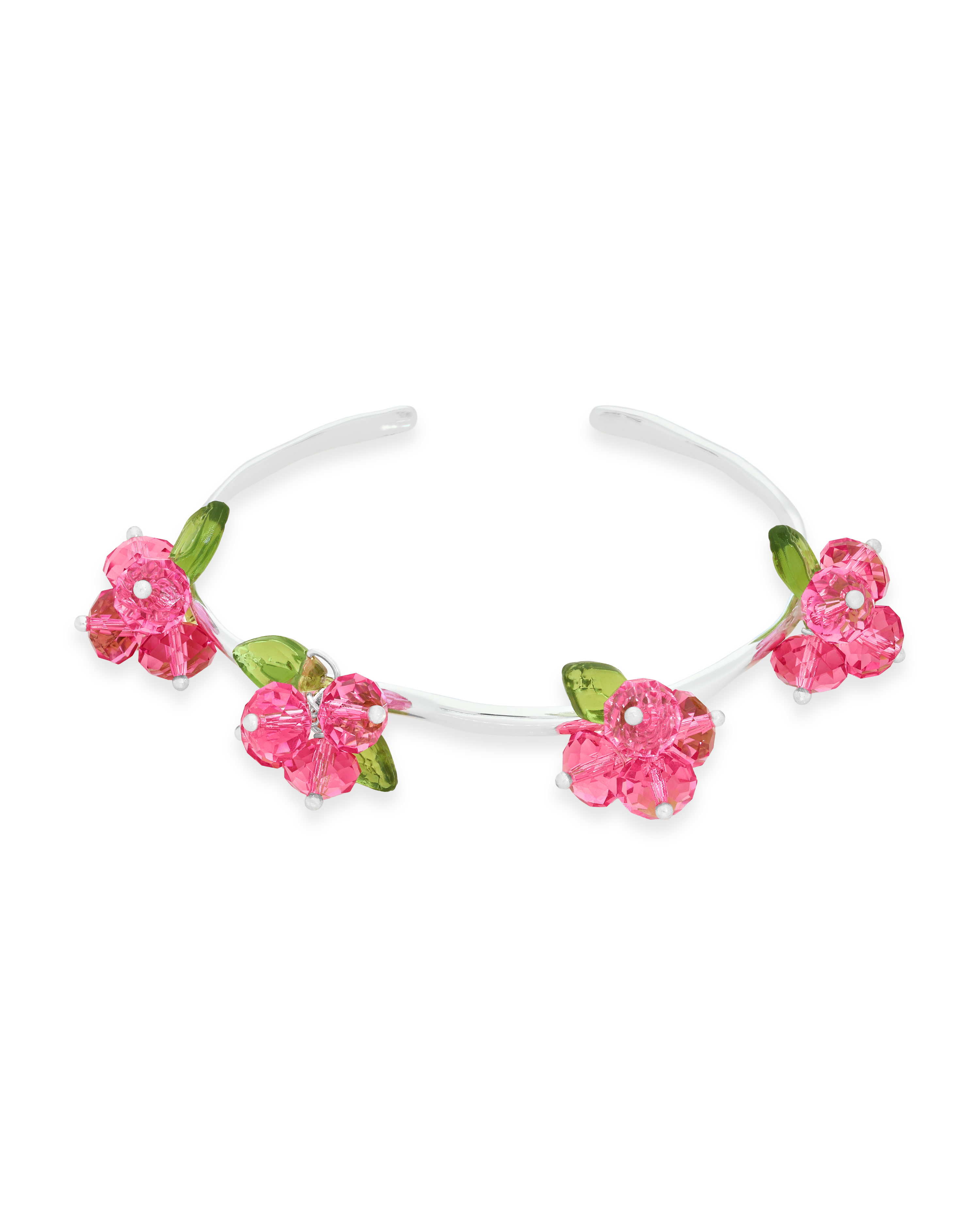 Rose Romance Bracelet in Silver