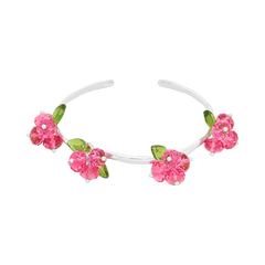 Rose Romance Bracelet in Silver